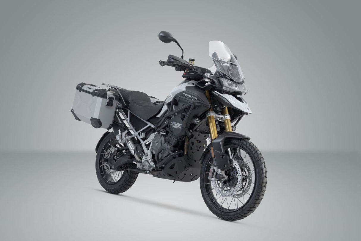 Extension for side stand foot Benelli Leoncino 800 / 800 Trail Black/Silver - SW - Motech UK