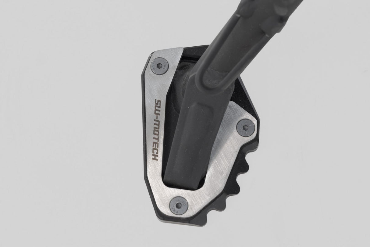 Extension for Side Stand Foot Ducati models Black/Silver - SW - Motech UK