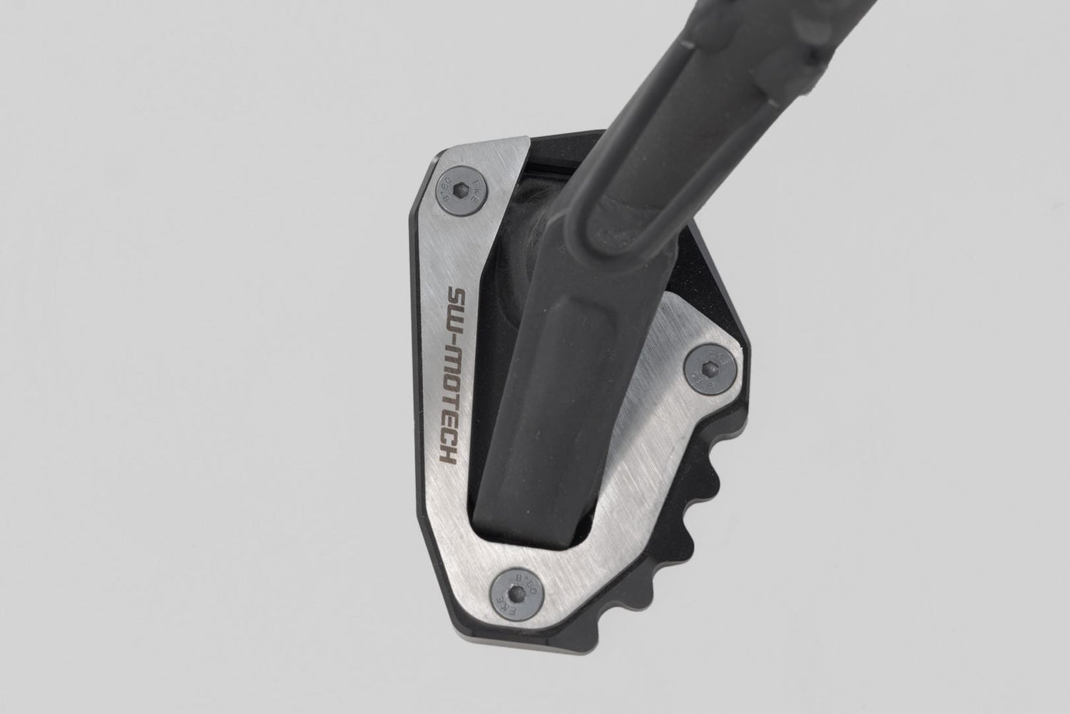 Extension for Side Stand Foot Ducati models Black/Silver - SW - Motech UK