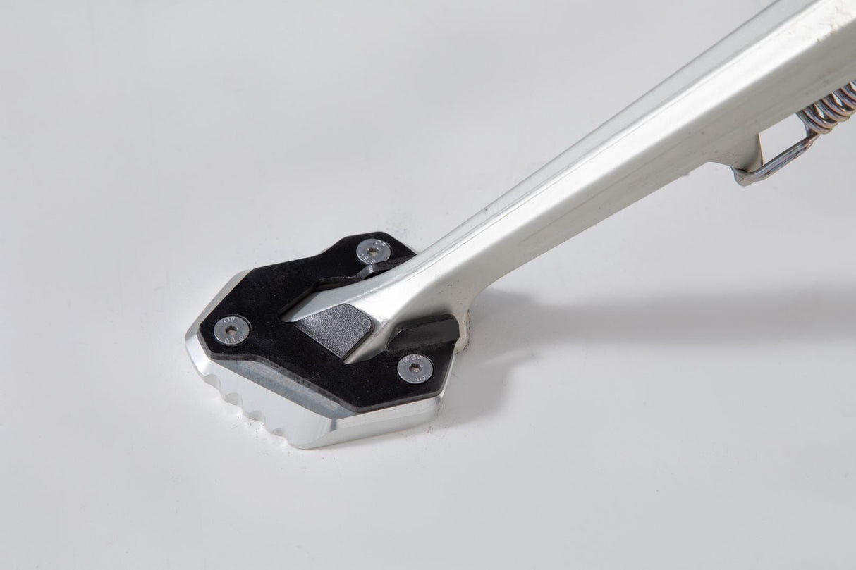 Extension for Side Stand Foot Triumph Tiger 800 XC / XR (17 - ) Black/Silver - SW - Motech UK