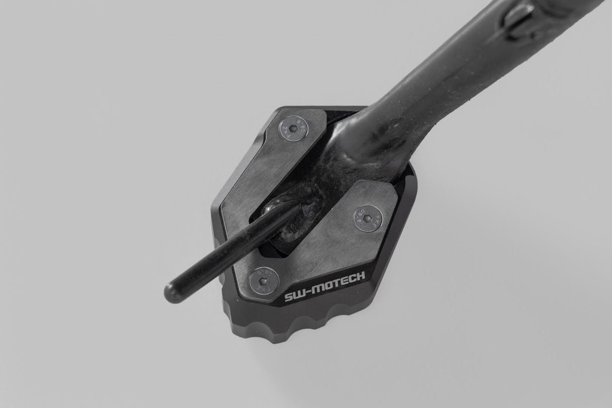 Extension for Side Stand Foot Yamaha MT - 09 (20 - ) Black/Silver - SW - Motech UK