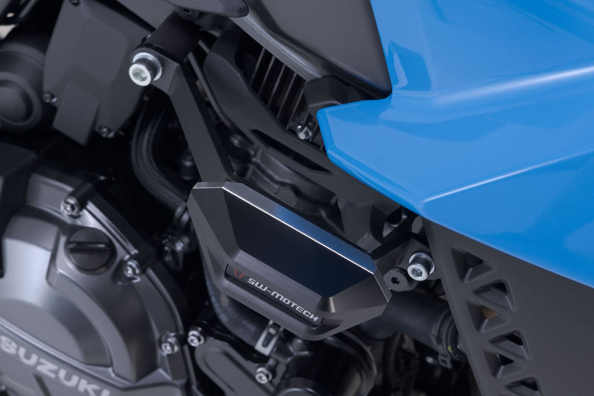 Frame slider kit Suzuki GSX - 8S (22 - ) Black - SW - Motech UK