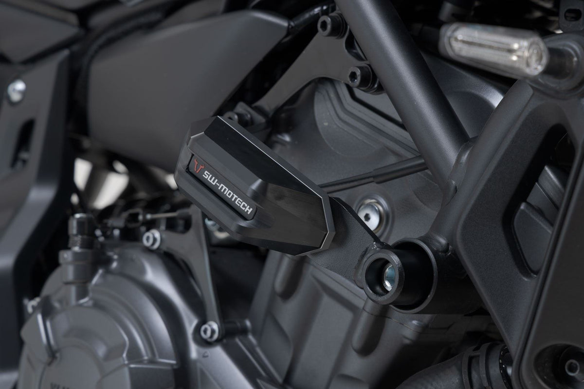 Frame slider kit Yamaha MT-07 (14-) / MT-07 Tracer (16-) Black - SW-Motech UK