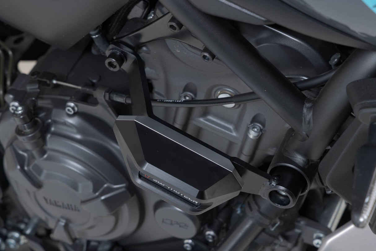 Frame slider kit Yamaha MT - 07 (14 - ) / MT - 07 Tracer (16 - ) Black - SW - Motech UK