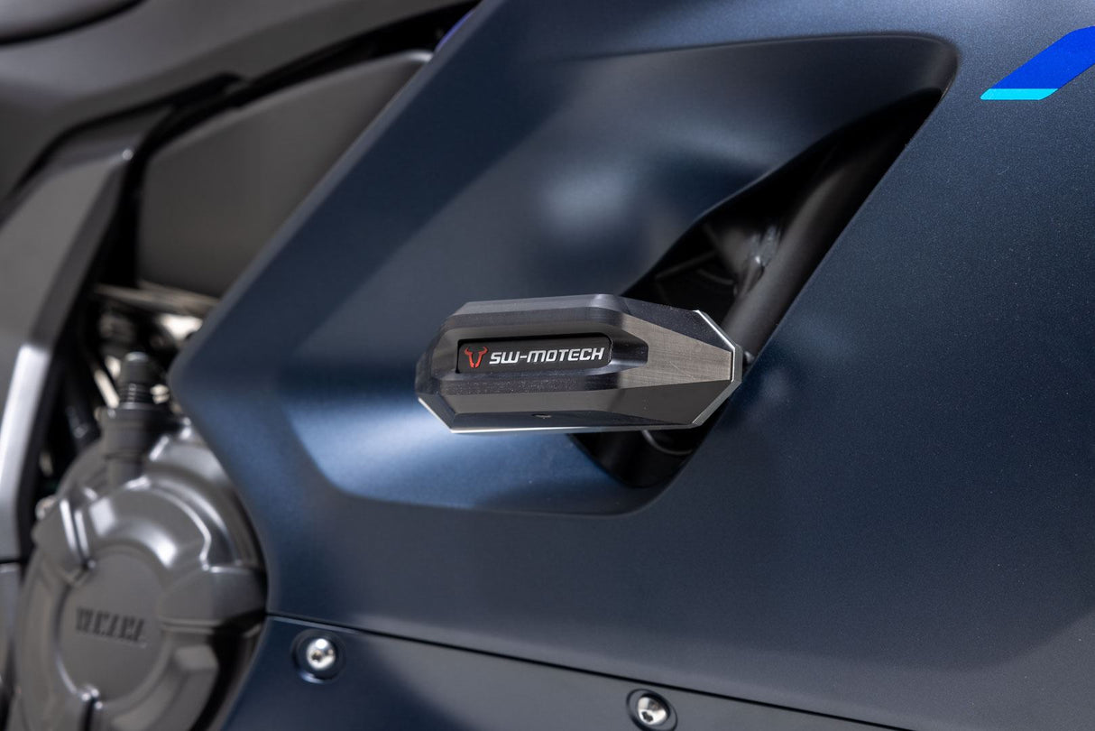 Frame Slider Kit Yamaha YZF - R7 (21 - ) Black - SW - Motech UK