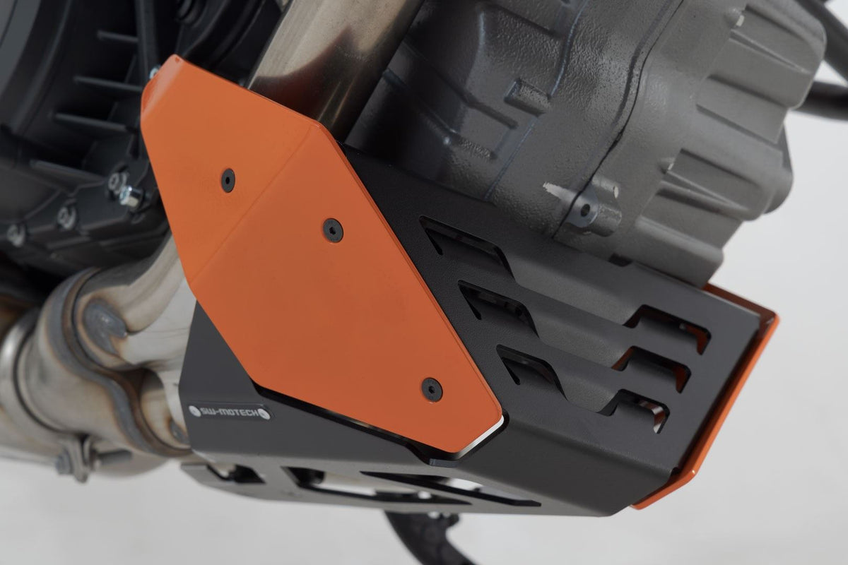 Front spoiler KTM 1290 Super Duke R / GT / Evo Orange/Black - SW-Motech UK