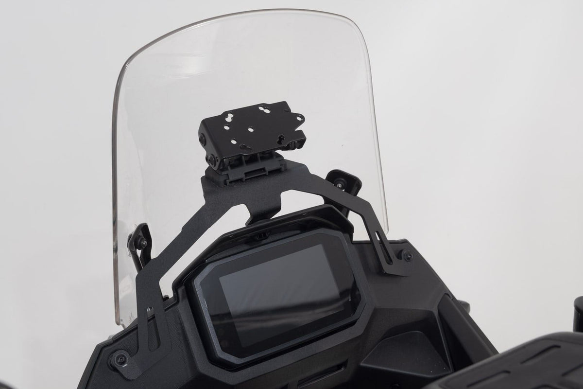 GPS mount for cockpit Honda XL750 Transalp (22-) Black - SW-Motech UK