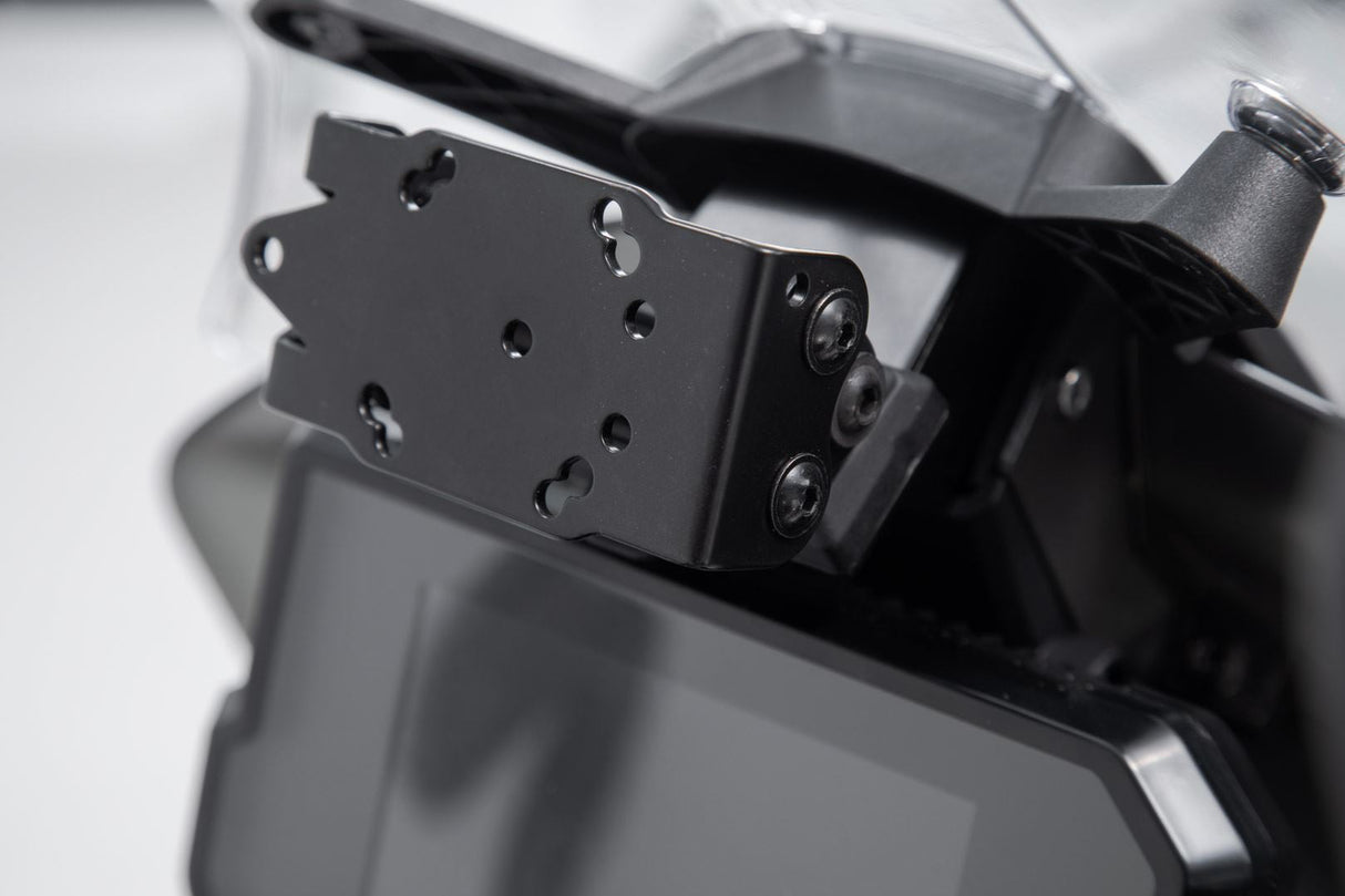 GPS Mount for Cockpit KTM 790 Adventure / R (19 - ) Black - SW - Motech UK