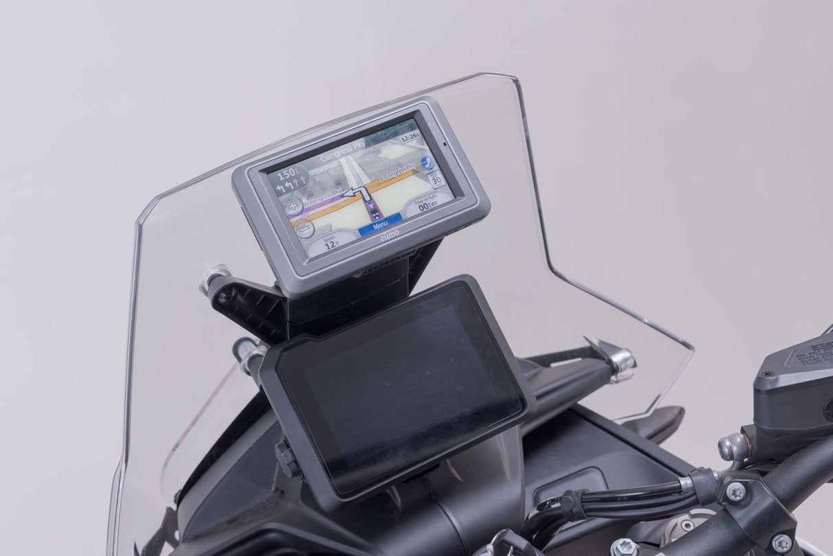 GPS mount for cockpit KTM 890 Adv (22 - ) Black - SW - Motech UK