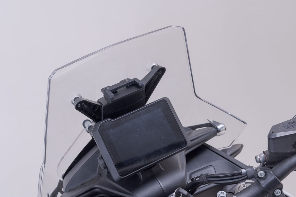 GPS mount for cockpit KTM 890 Adv (22 - ) Black - SW - Motech UK