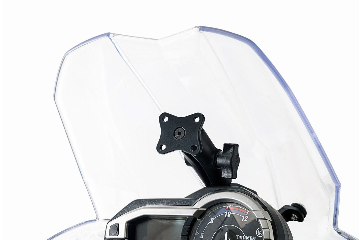 GPS Mount for Cockpit Triumph Tiger 800/800 XC, XR (10 - 17) Black - SW - Motech UK