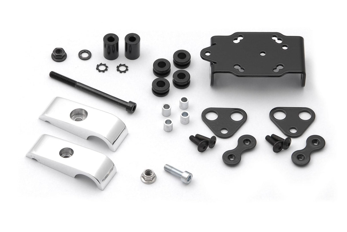 GPS Mount with Handlebar Clamp for 25,4 mm (1 inch) Handlebar Silver - SW - Motech UK