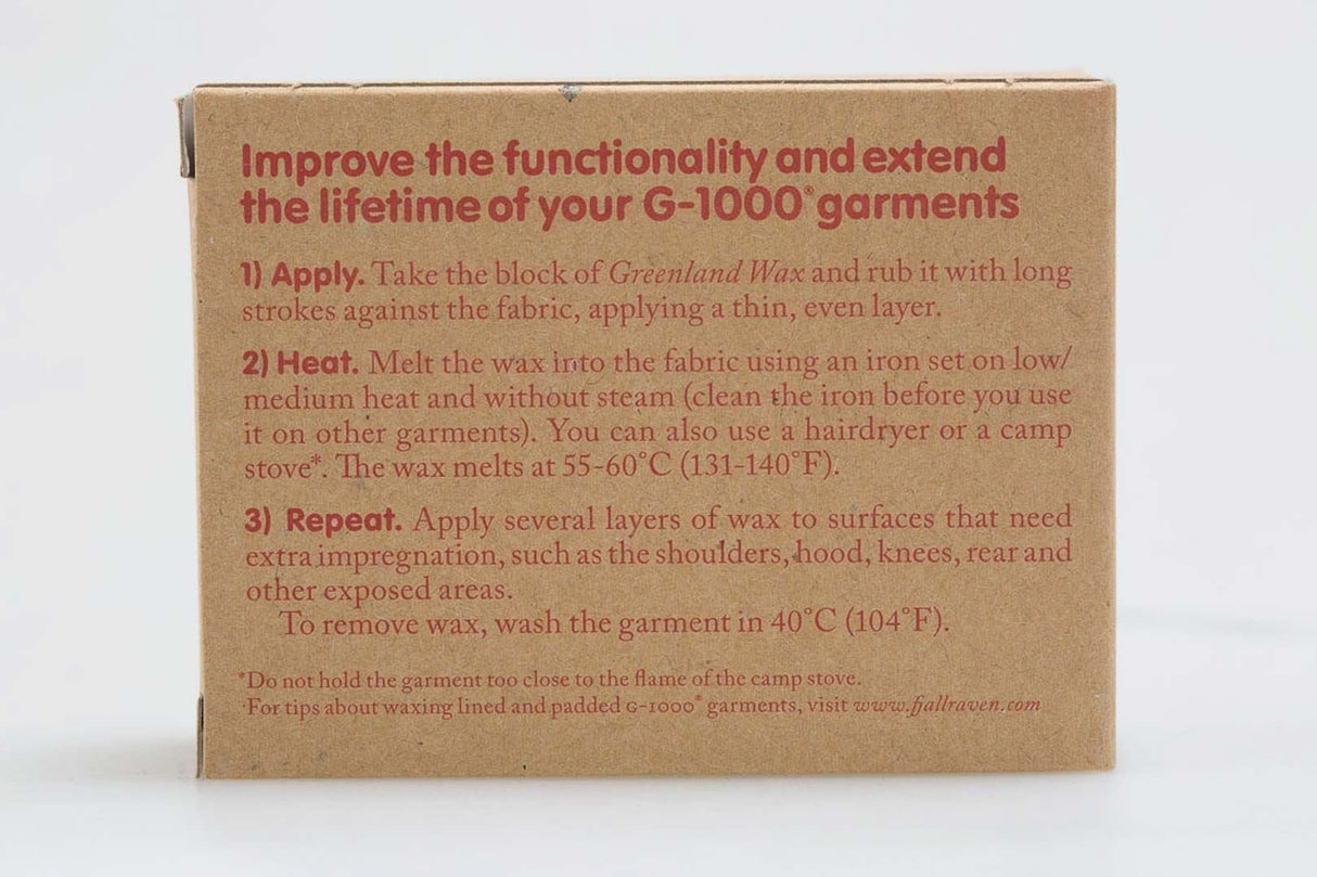 Greenland wax Bee wax and paraffin coated - SW - Motech UK