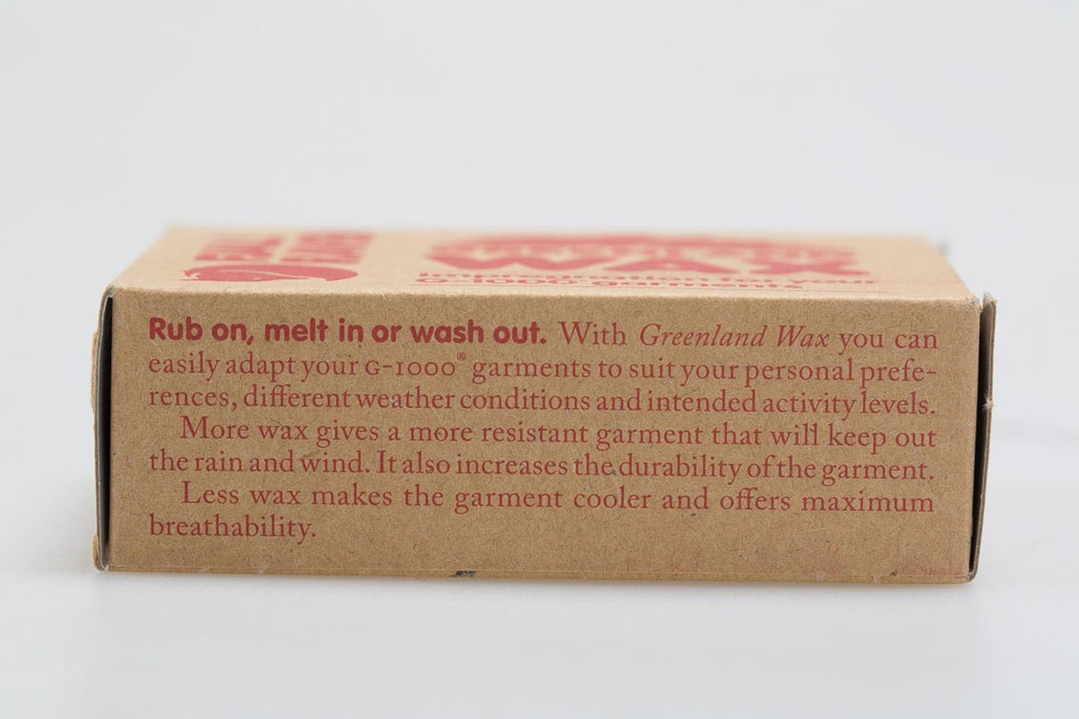 Greenland wax Bee wax and paraffin coated - SW - Motech UK