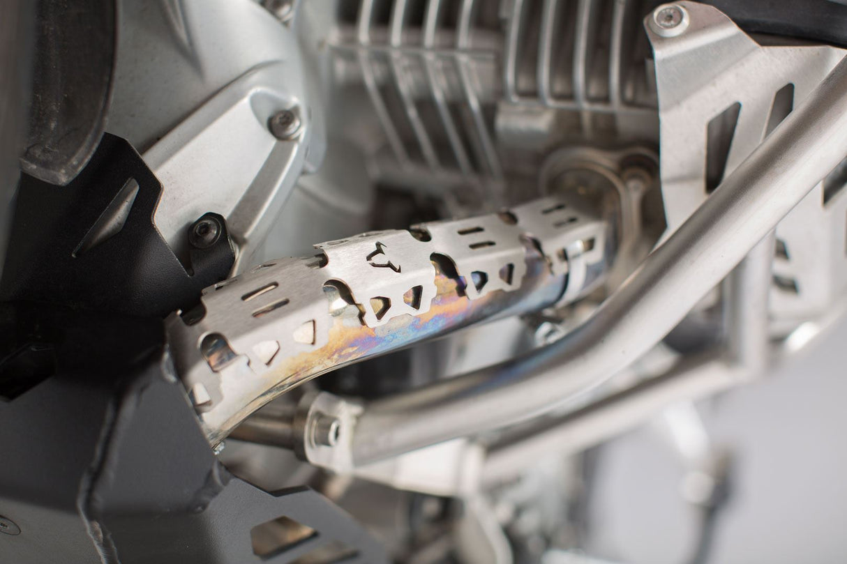 Header pipe guard For header pipe with Ø 32 - 50 mm Universal. Silver - SW - Motech UK