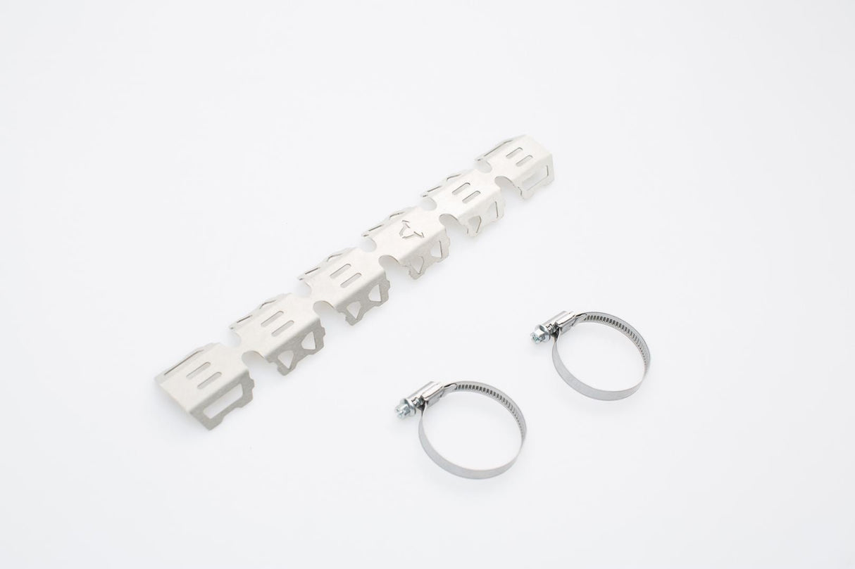 Header pipe guard For header pipe with Ø 32 - 50 mm Universal. Silver - SW - Motech UK
