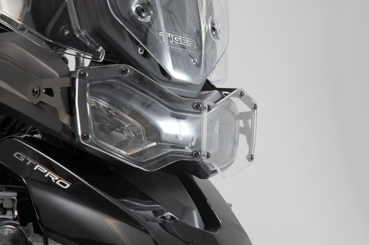 Headlight guard Bracket with cover. Tiger 900/ GT/ Rally/ Pro. - SW - Motech UK