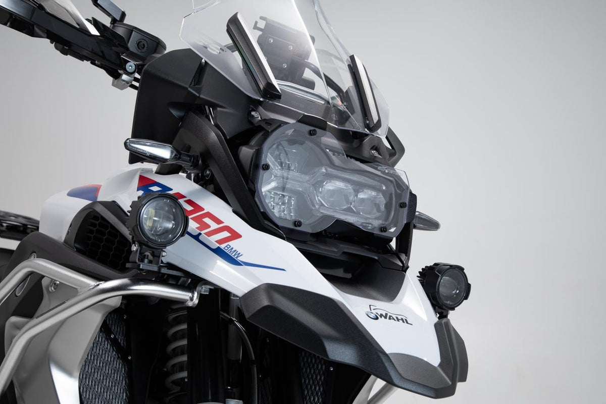 Headlight Guard Bracket with PVC panel BMW R1200GS, R1250GS - SW-Motech UK