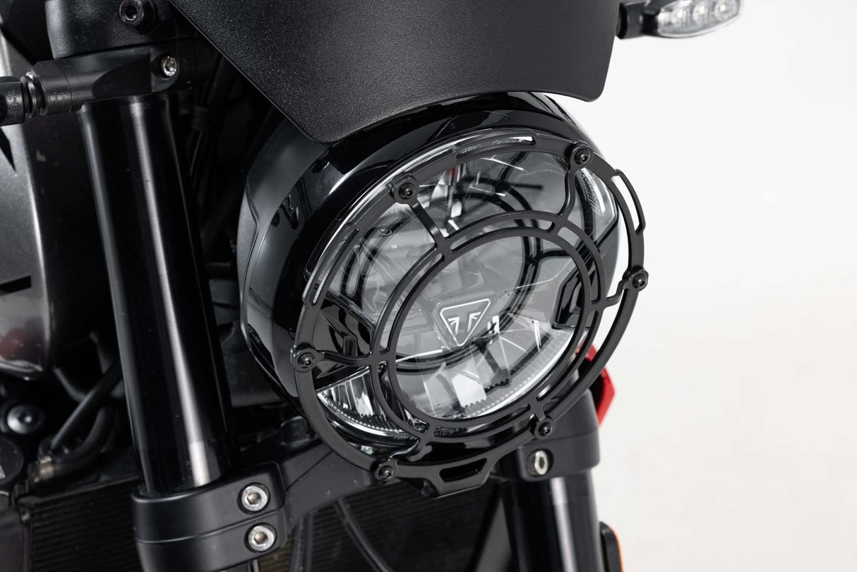 Headlight guard Grille. Black. Triumph Trident 660 (21 - ). - SW - Motech UK