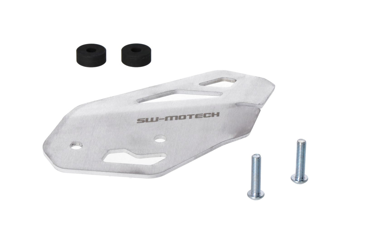 Heel guard right Triumph Tiger 900/GT/Rally/Pro (19 - 23) Silver - SW - Motech UK