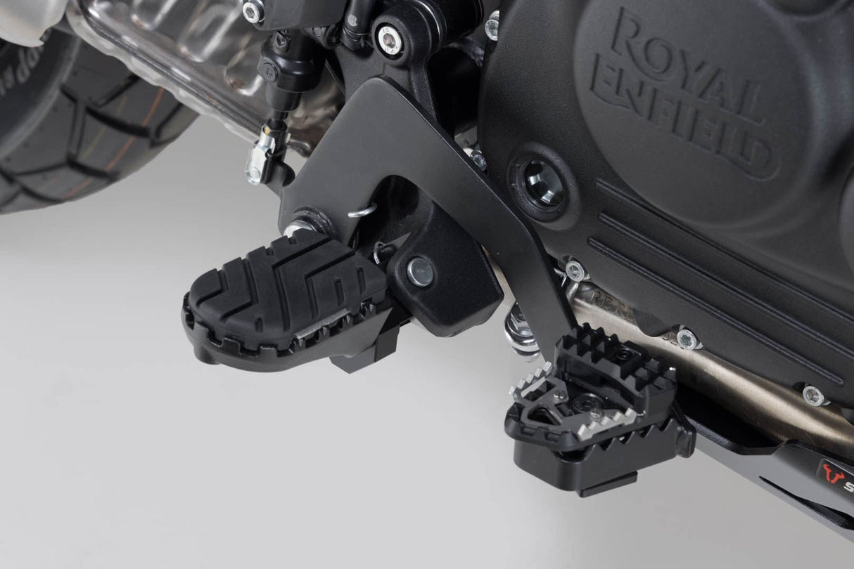 ION footrest kit Black. Royal Enfield Himalayan 450 (23 - ). - SW - Motech UK