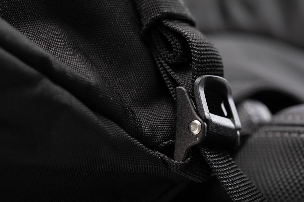 ION L Tail Bag 50 litre 600D Polyester / Soft - Vinyl Black - SW - Motech UK