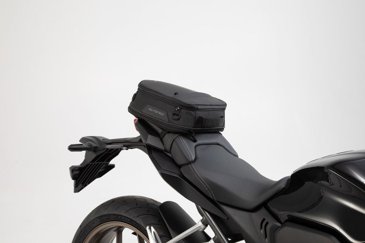 ION S Tail Bag 7 - 15 litre 600D Polyester / Soft - Vinyl Black - SW - Motech UK