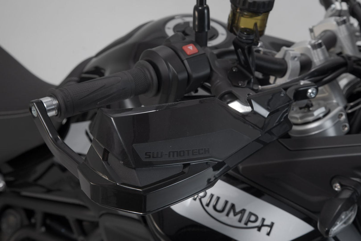 KOBRA handguard-kit Triumph Tiger 900/ GT/ Rally/ Pro (19-23) Black - SW-Motech UK