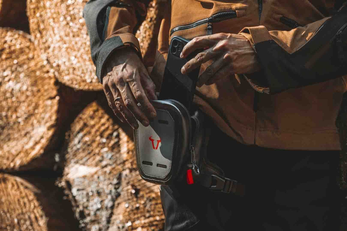 Leg Bag WP Waterproof Black - SW - Motech UK