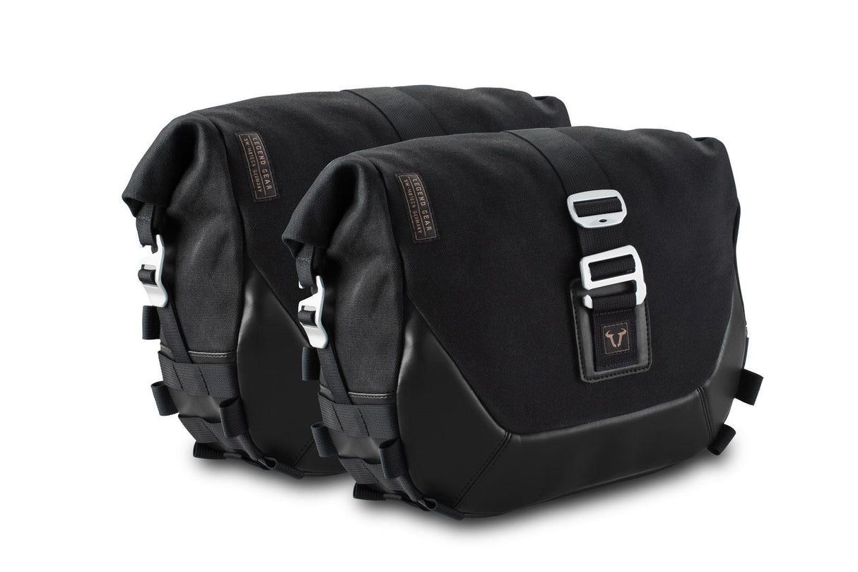 Legend Gear side bag system LC Black Edition Moto Guzzi V7 models (20 - ). - SW - Motech UK