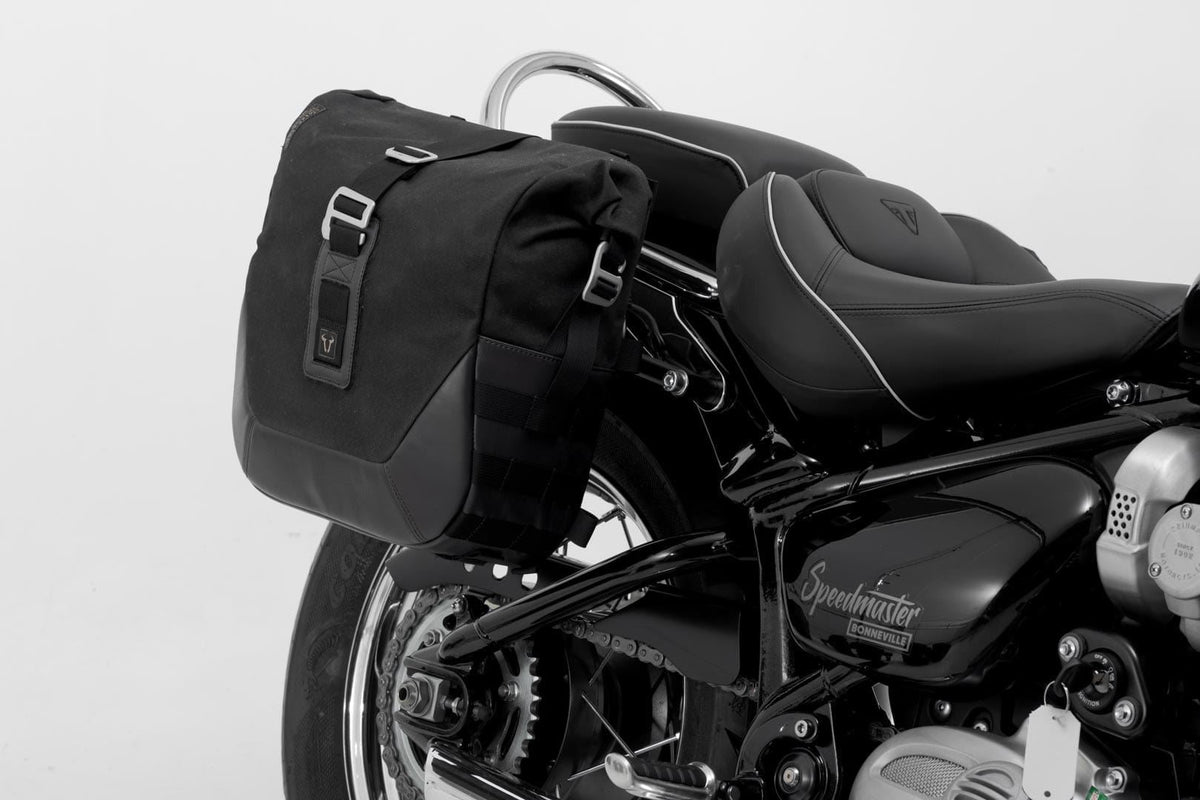 Legend Gear Side Bag System LC Black Edition Triumph Bonneville Speedmaster (18-) - SW-Motech UK