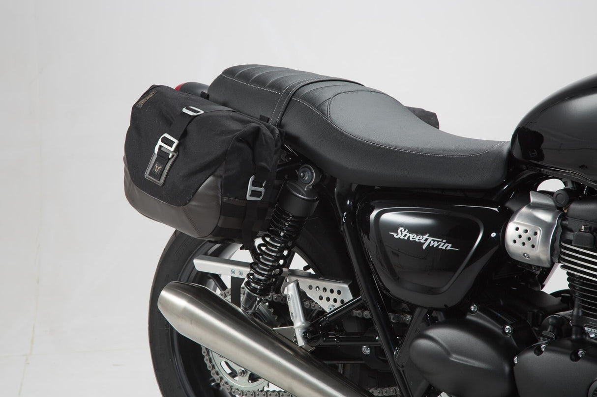 Legend Gear Side Bag System LC Black Edition Triumph Street Twin (16 - 21) / Cup (16 - ) - SW - Motech UK