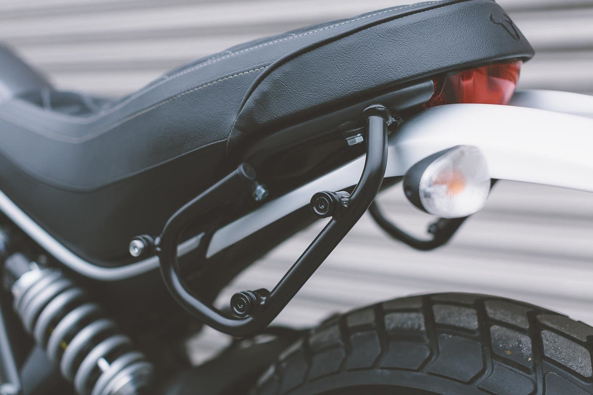 Legend Gear Side Bag System LC Ducati Scrambler (14 - ) Models Black Edition - SW - Motech UK