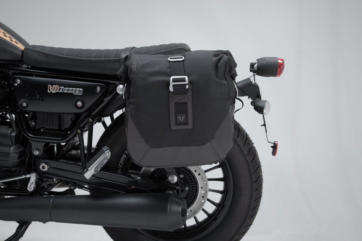 Legend Gear Side Bag System LC Moto Guzzi V9 Roamer/Bobber (15 - ) - SW - Motech UK