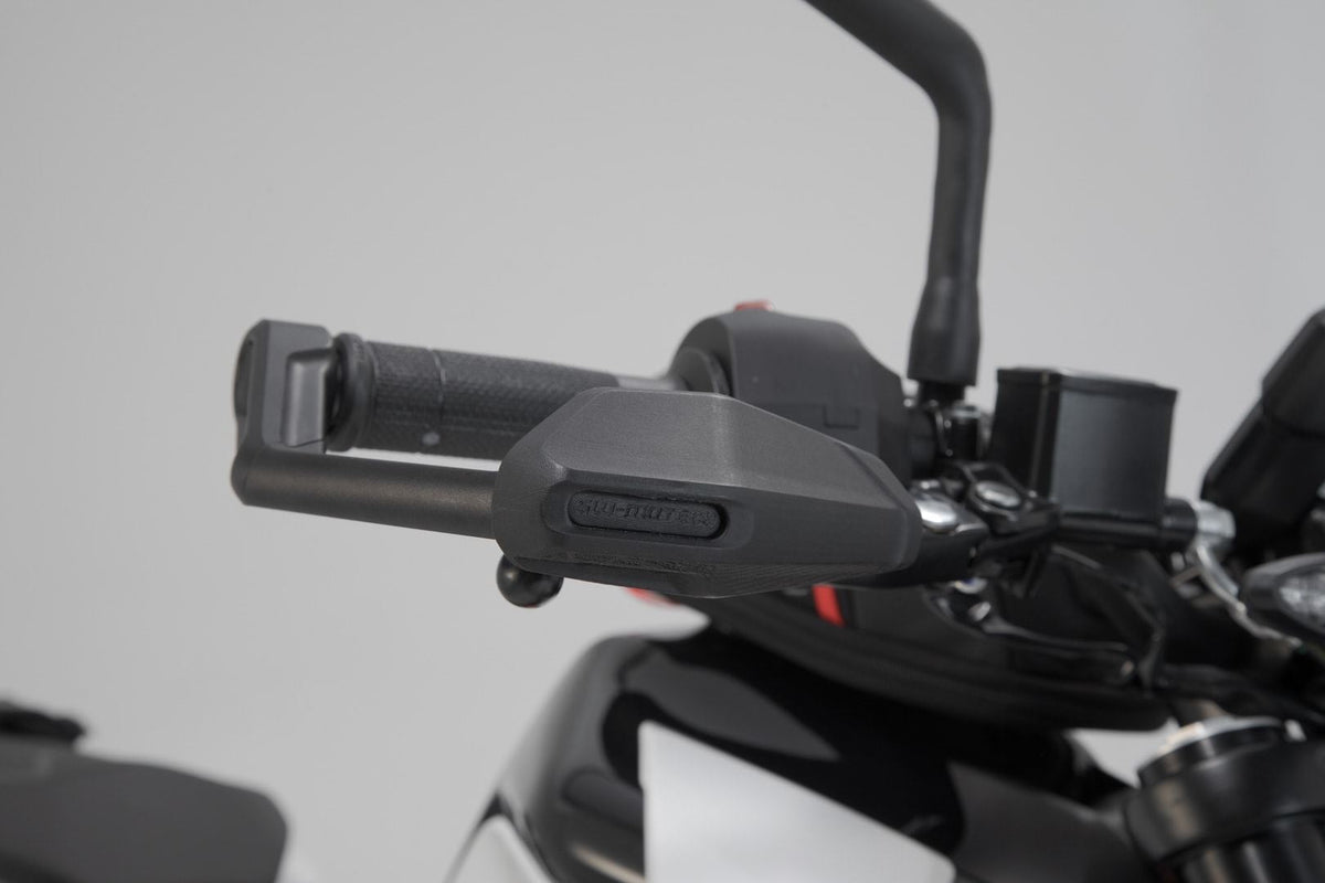 Lever Guards KTM 390 Duke (17-) with Wind Protection Black - SW-Motech UK