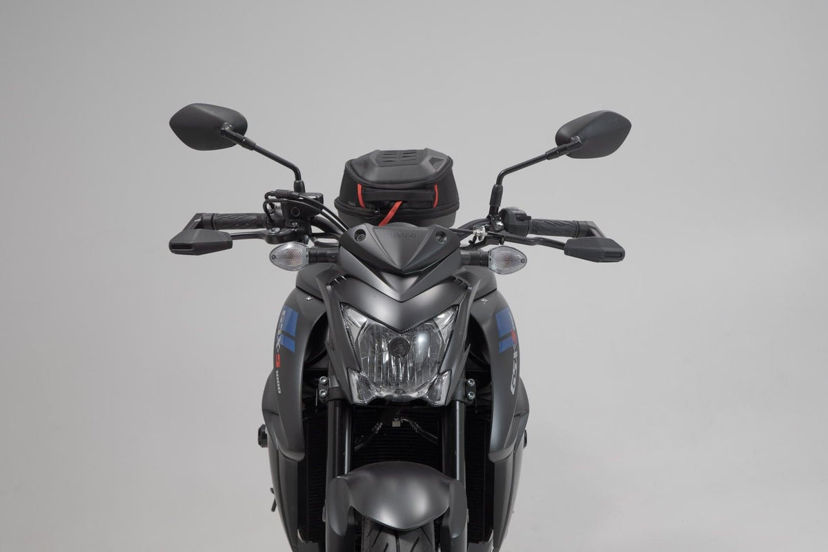 Lever Guards Suzuki GSX-S 750 (16-), GSX-S 1000 (15-) with Wind Protection Black - SW-Motech UK