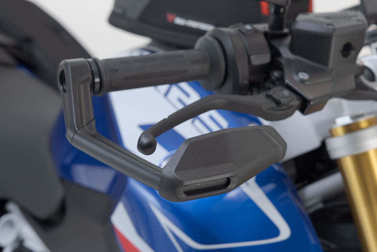Lever Guards with Wind Protection BMW R 1250 R (18 - ), F 900 XR (19 - ) Black - SW - Motech UK