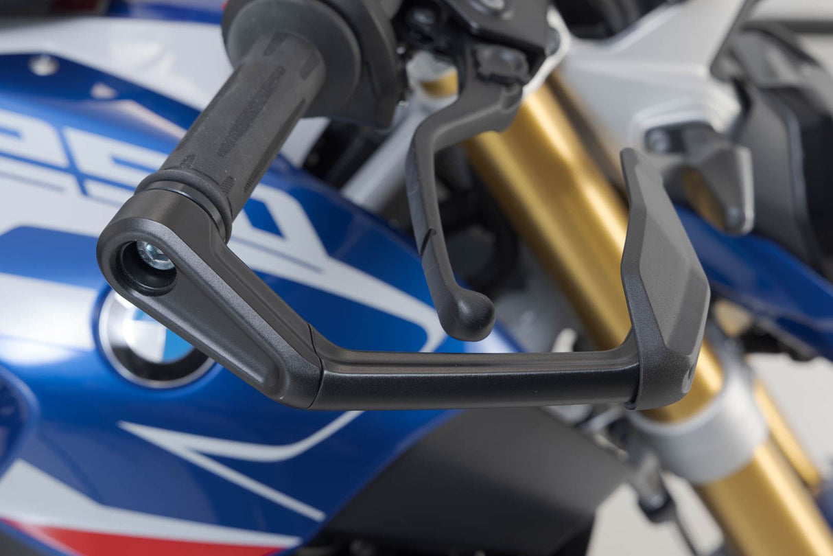 Lever Guards with Wind Protection BMW R 1250 R (18 - ), F 900 XR (19 - ) Black - SW - Motech UK
