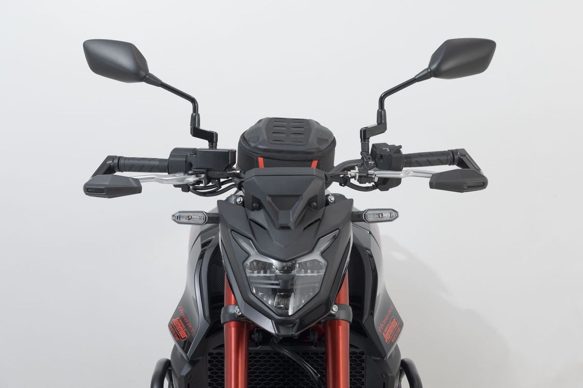 Lever guards with wind protection Honda CB750 Hornet (22-) Black - SW-Motech UK