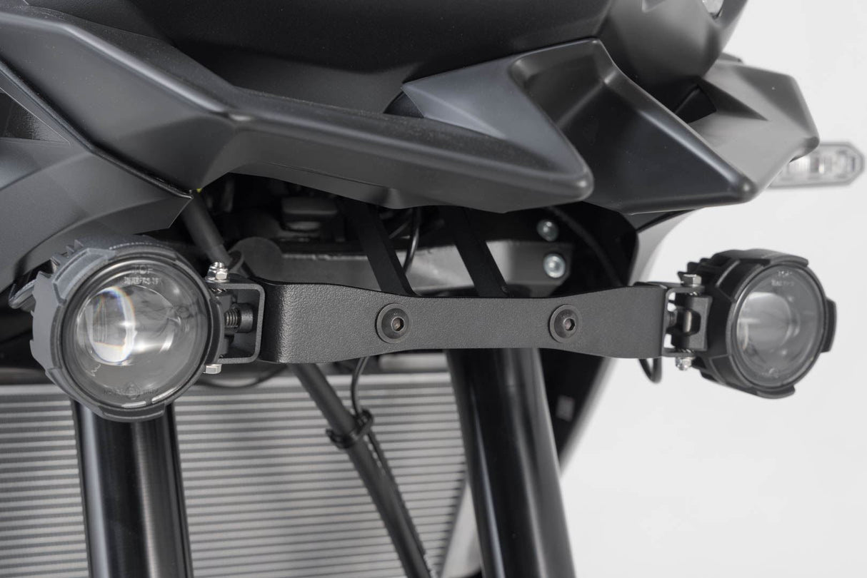 Light mounts Kawasaki Versys 650 (21 - ) Black - SW - Motech UK