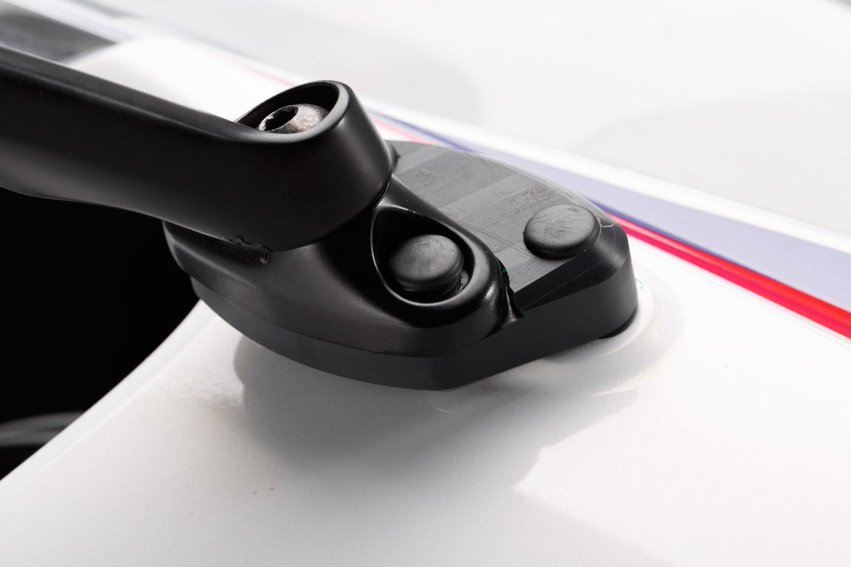 Mirror Extension Honda CBR models Profile Black - SW - Motech UK