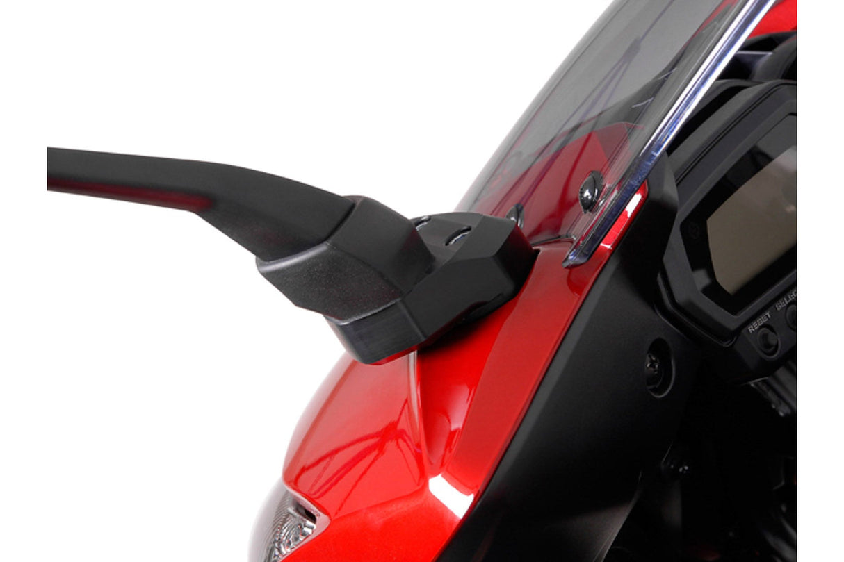 Mirror Extension Yamaha FZ1 Fazer (08 - ) Profile Black - SW - Motech UK
