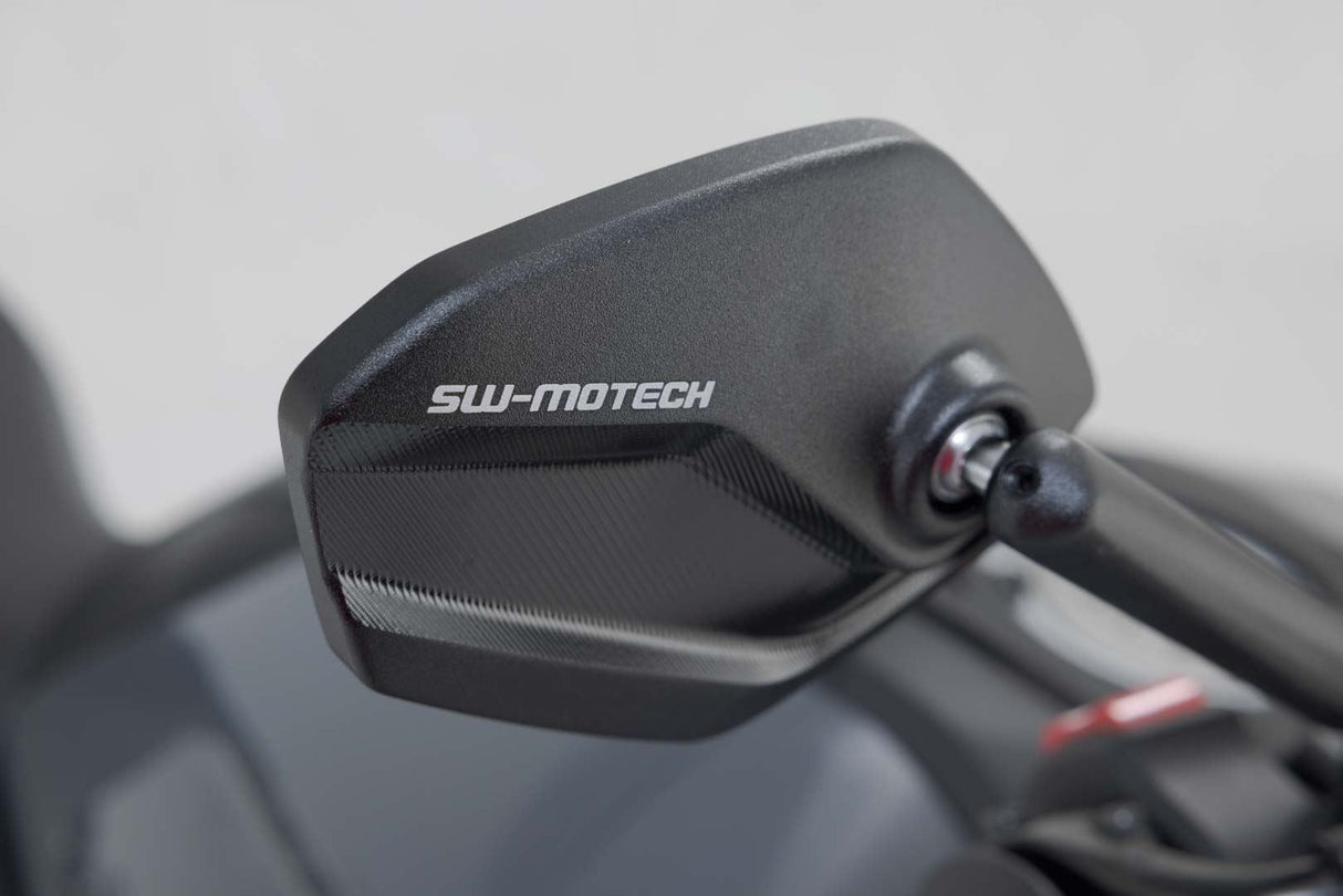 Mirror set Sport High25 M10x1 Short - SW - Motech UK