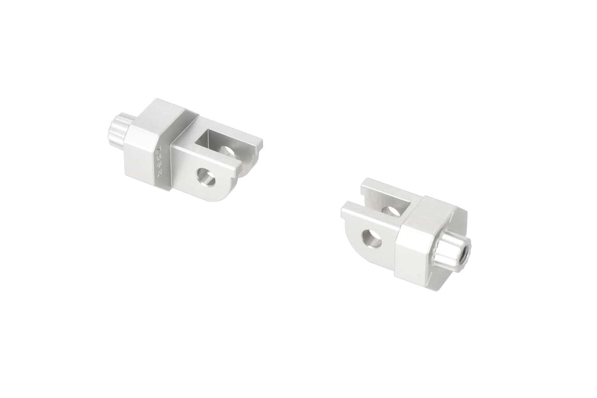 Mounting kit for EVO footrest Ducati Multistrada V4 / V2, DesertX Silver - SW-Motech UK