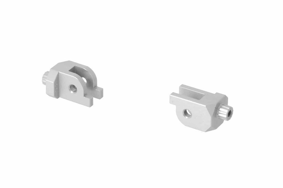 Mounting kit for EVO footrest Triumph Tiger 1200 models (22-) Silver - SW-Motech UK