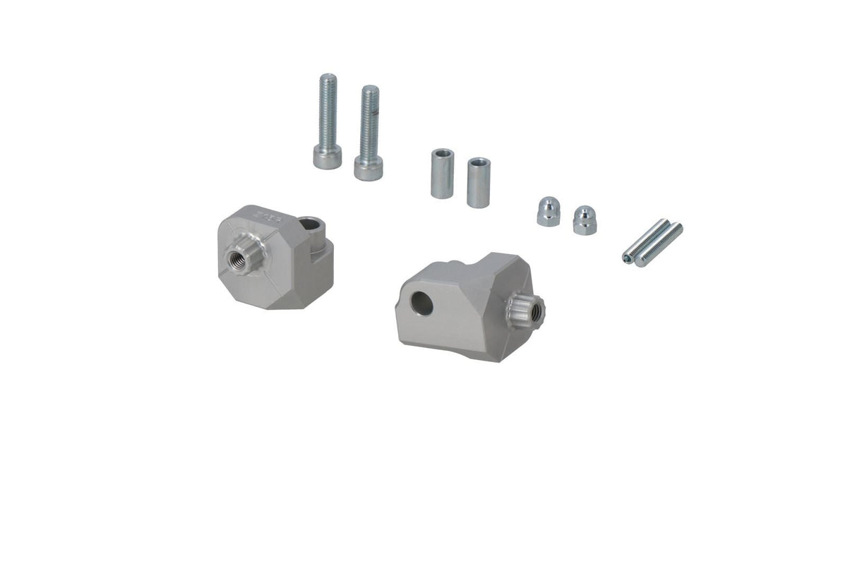 Mounting kit for EVO footrest Yamaha Ténéré 700 models (19 - ) Silver - SW - Motech UK