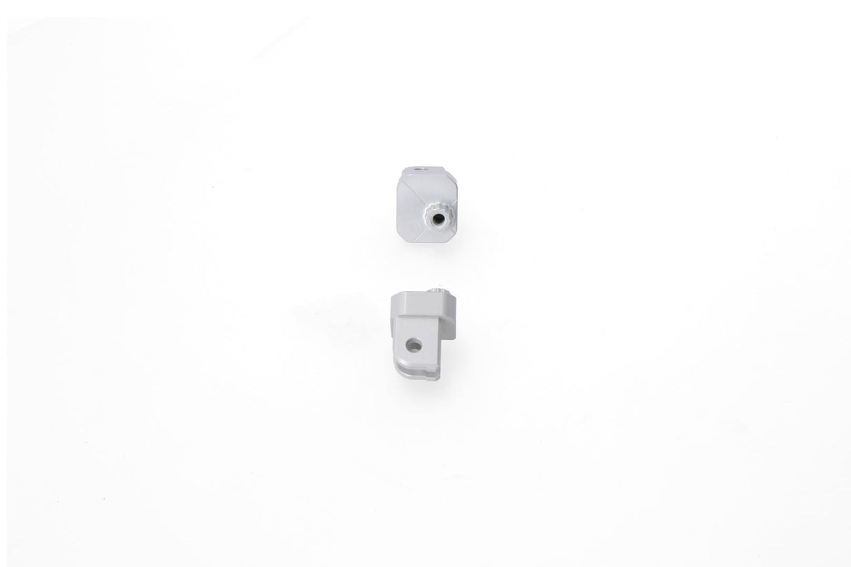 Mounting kit for EVO footrests Silver. Yamaha Tracer 9 (20 - ). - SW - Motech UK