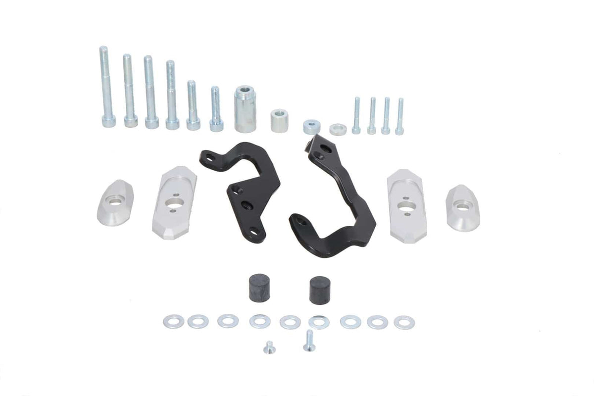 Mounting kit for frame slider Black Kawasaki Z 1000 SX (11-) - SW-Motech UK