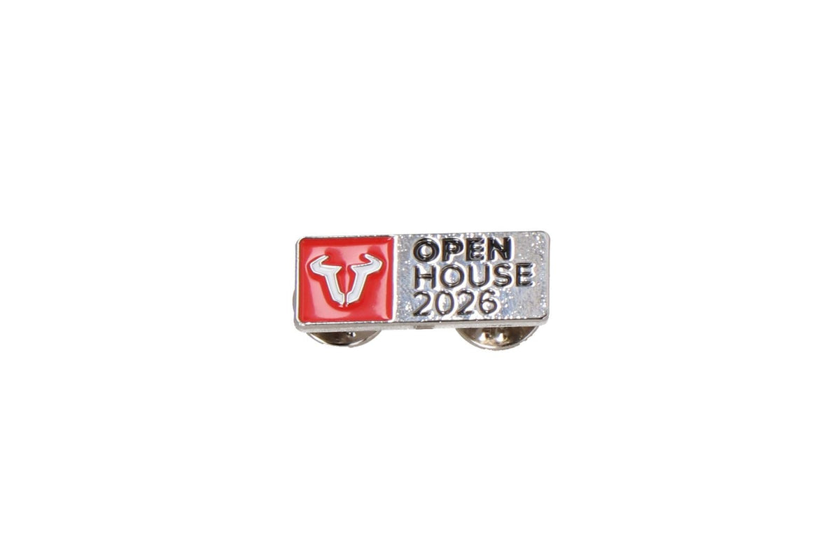 Pin OPEN HOUSE 2026 11.7 mm x 30.0 mm. Multicolored. Pin-on. - SW-Motech UK
