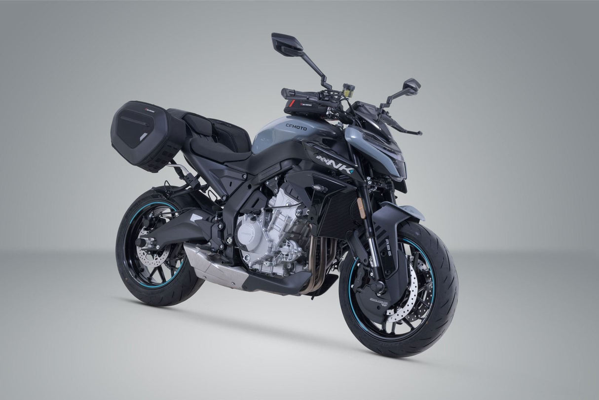 PRO BLAZE H saddlebag set Black. CFMoto 675NK (25 - ). - SW - Motech UK